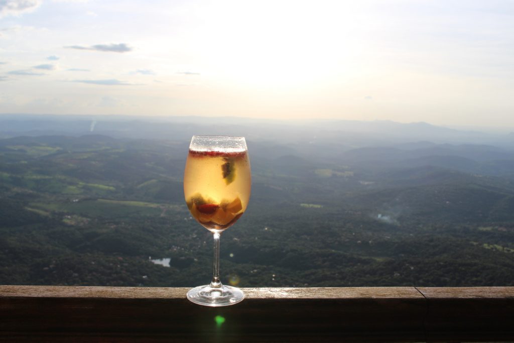 Sunset no Restaurante Topo do Mundo