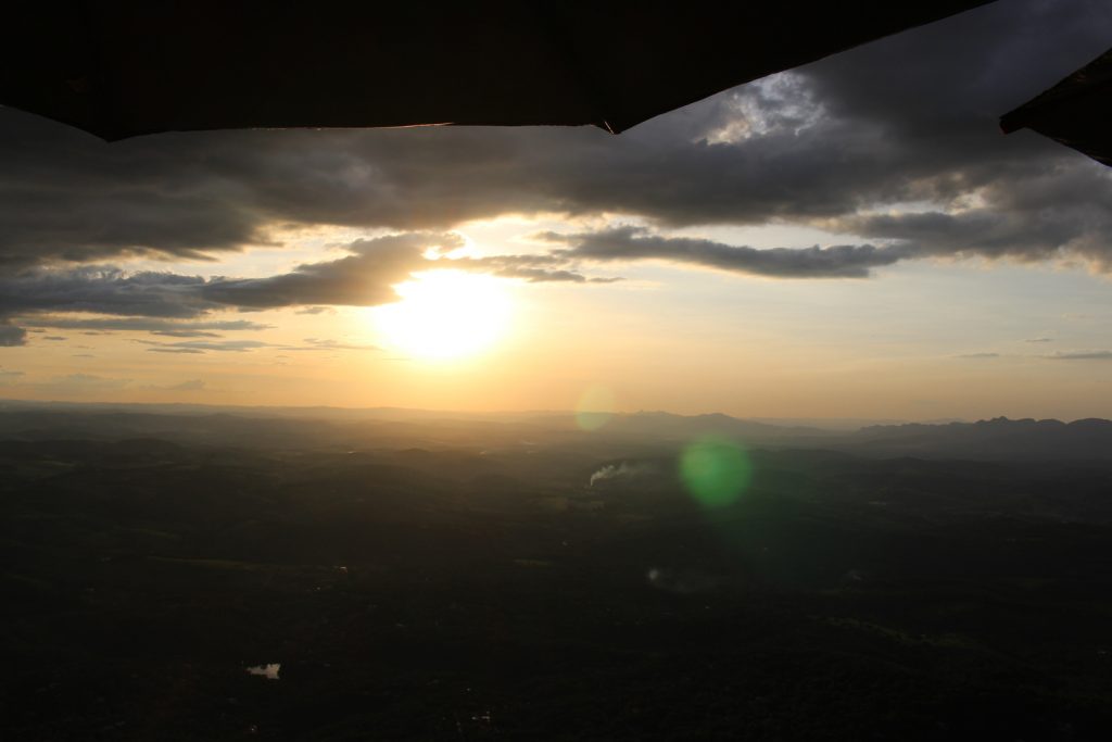 Sunset no Restaurante Topo do Mundo